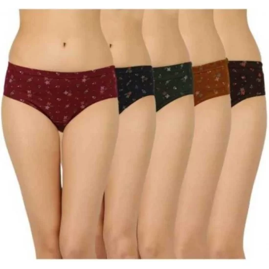 DIXCY JOSH PLAIN PANTY HIPSTER PACK OF 10Pcs
